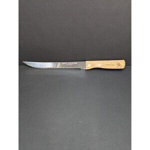 Vintage Chef's Collection Serrated Carver Knife Stainless Made in Taiwan